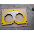 sermac concrete pump wear plate with normal tungsten carbide